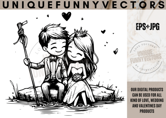 Bringing Joy to Projects: The Magic of Love and Wedding Illustrations 244