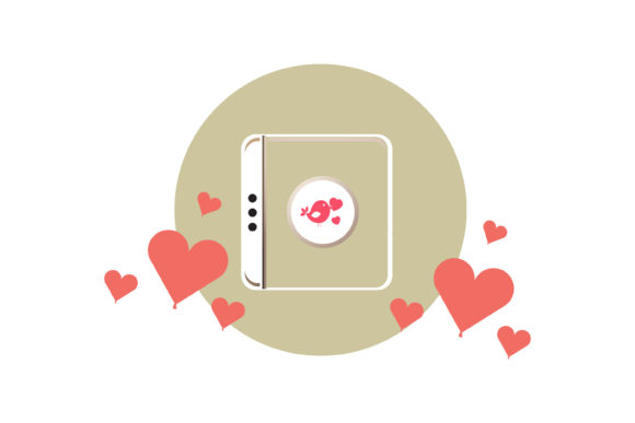 Capturing Romance: Designing with Wedding Icons Photo Album