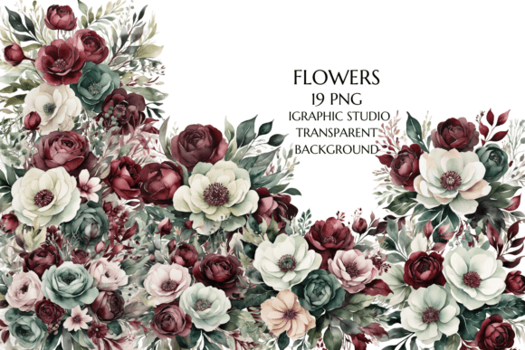 Elegant Watercolor Blooms for Every Creative Project