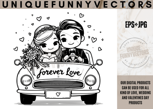 Love in Every Line: The Charm of Romantic Wedding Art for Couples