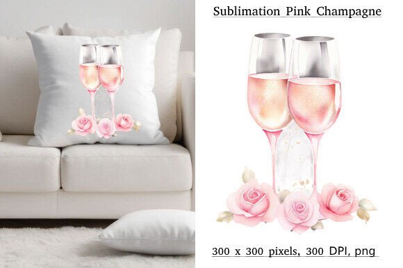 Romantic Watercolor Illustrations for Wedding & Valentine's Projects
