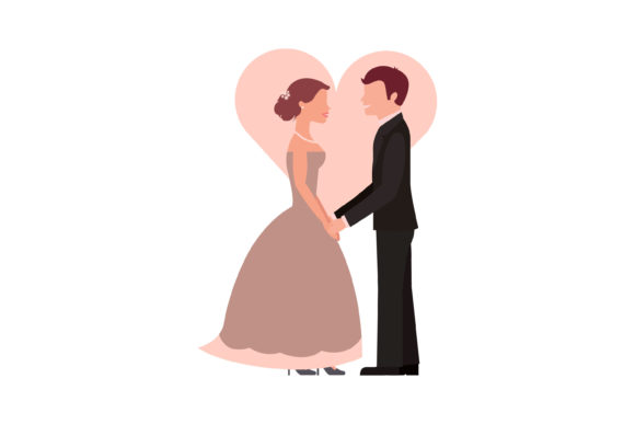 Wedding of the Couple Character: A Versatile Font for Creative Projects